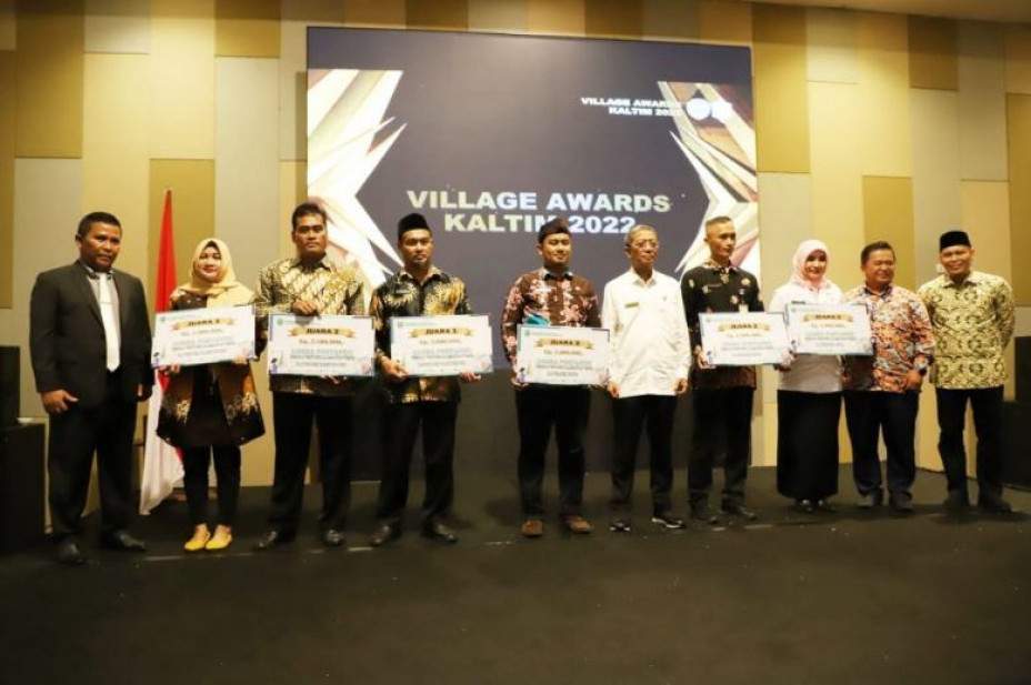Gelaran Village Awards Kaltim 2022 lalu yang dilakukan DPMPD. (Foto: Diskominfo Kaltim)