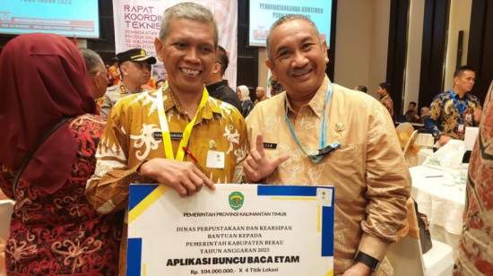 Sampai di Berau, 4 Unit Buncu Baca Etam Hadir Penuhi Kebutuhan Membaca Masyarakat