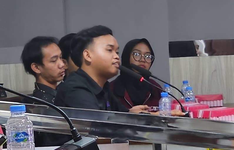 Wakil Presiden BEM KM Universitas Mulawarman (Unmul), Rahmatsyah Baihaqi Hakim. (Foto: Herdi/Pusaranmedia.com)
