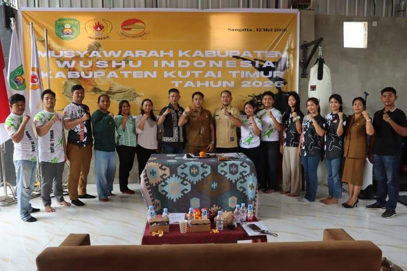 Pelaksanaan Muskab Wushu Kutai Timur. (Foto: Dok.Wushu Kutim)