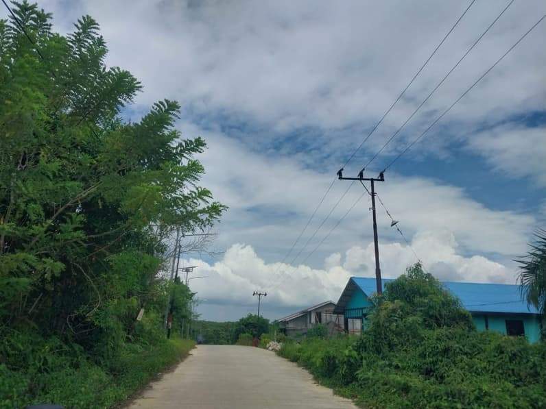 Wilayah Kelurahan Pantai Lango, Kecamatan Penajam, PPU. (Foto: Adi Kade/Pusaranmedia.com)