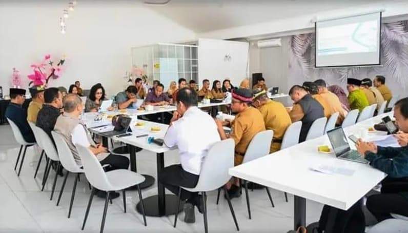 Suasana Rapat Koordinasi antara Pemprov Kaltara, BPJS Kesehatan dan pemerintah Kabupaten/kota. (Foto: Istimewa)