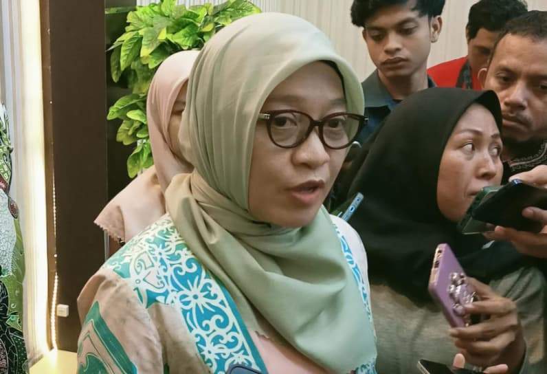 Sekdaprov Kaltim, Sri Wahyuni. (Foto: Herdi/Pusaranmedia.com)