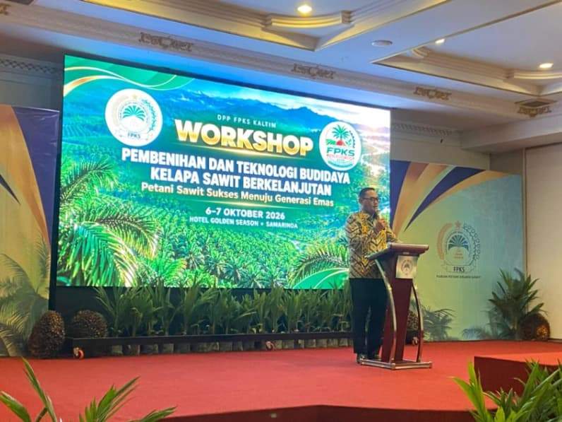 Wakil Gubernur Kaltim, Seno Aji dalam workshop yang digelar FPKS Kaltim, Selasa (6/10/2026). (Foto: Tri/Pusaranmedia.com)