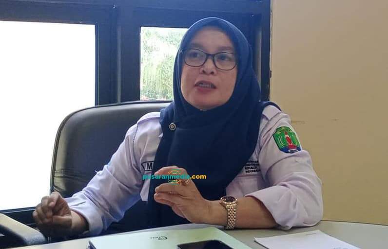 Kadinkes Nunukan, Hj Miskia. (Foto: Diansyah/Pusaranmedia.com)