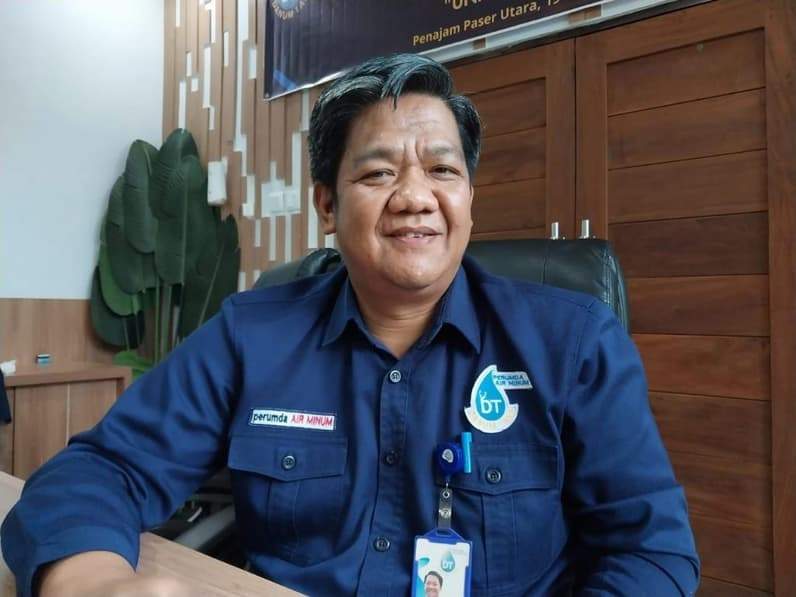 Direktur Perumda AMDT PPU, Abdul Rasyid. (Foto: Adi Kade/Pusaranmedia.com).