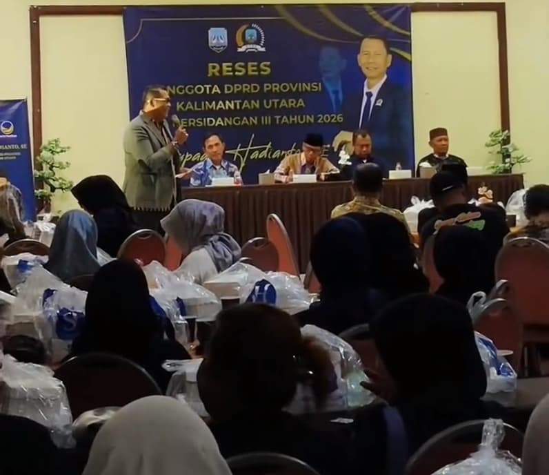 Suasana Reses Anggota DPRD Kaltara, Supa'ad Hadianto. (Foto : Istimewa)