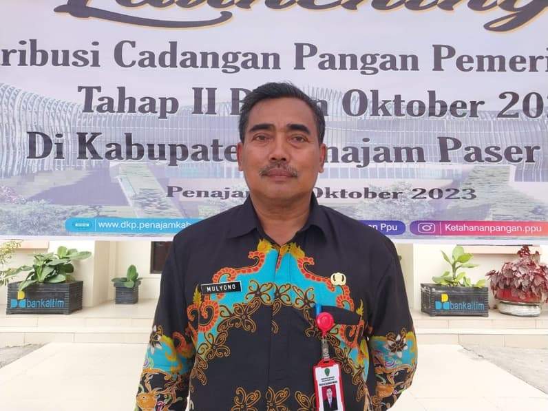 Kepala DKP PPU, Mulyono. (Foto: Adi Kade/Pusaranmedia.com).