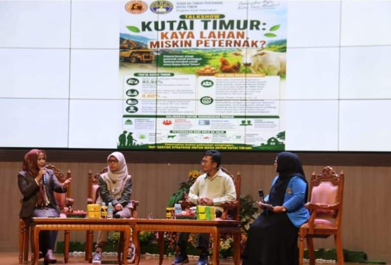 Suasana seminar pangan yang dilaksanakan Program Studi Peternakan Sekolah Tinggi Pertanian Kutai Timur. (Foto: Dok.Prokopim Kutim)