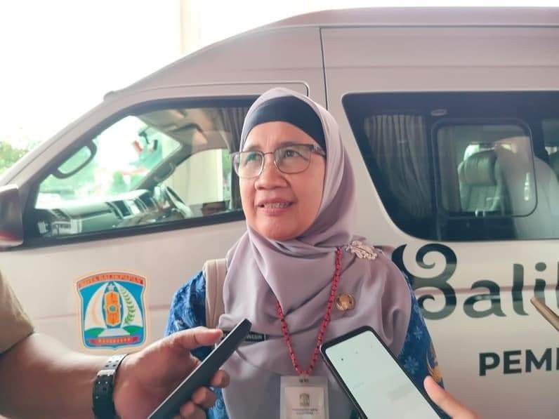 Kepala DKP3 Balikpapan, Sri Wahjuningsih. (Foto: Achmad Fadillah/Pusaranmedia.com)
