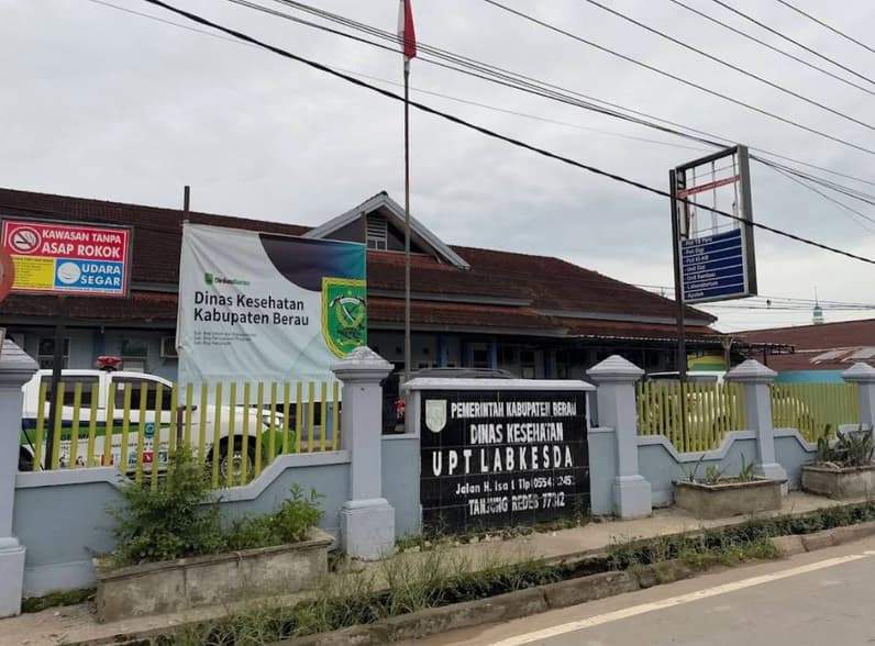 UPT Laboratorium Kesehatan Daerah (Labkesda) Kabupaten Berau. (Foto: Nur Hidayah/ pusaranmedia.com)