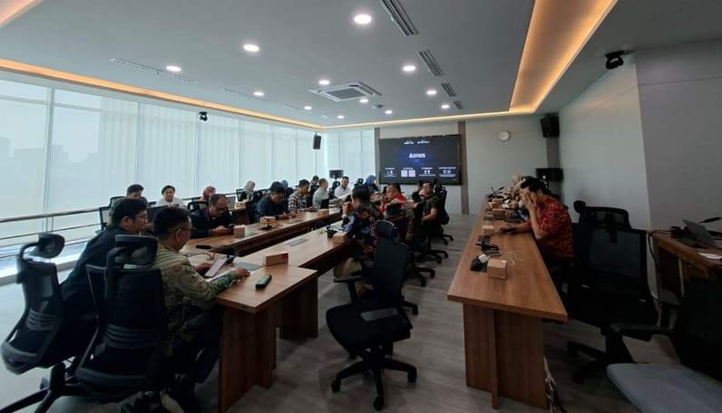Suasana pertemuan di Kantor Kementerian Koperasi RI. (Foto: Istimewa)