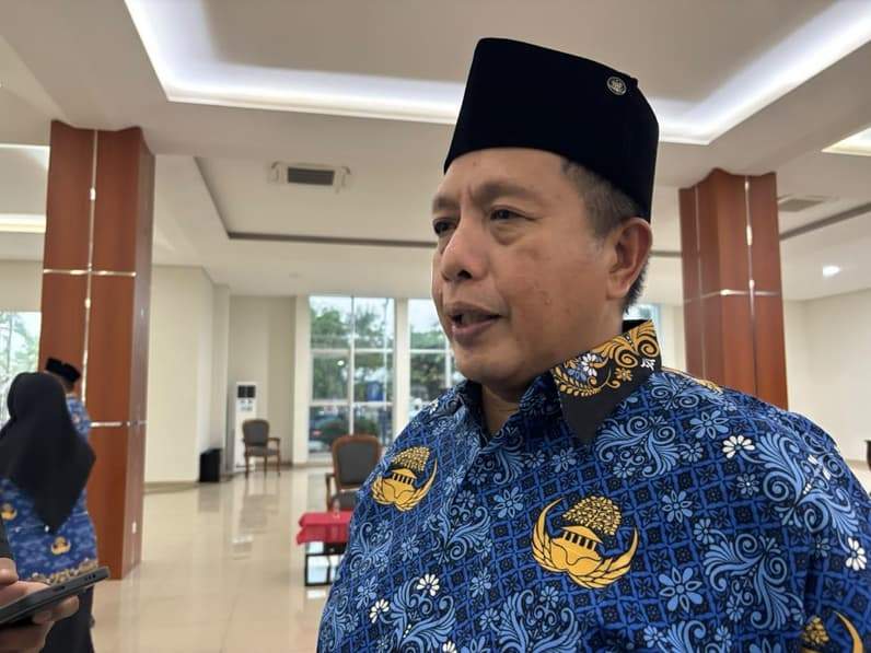 Plt Kepala Disperindag Kukar, Burhanuddin. (Foto: Aswin/Pusaranmedia.com)