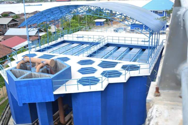 IPA Sungai Kapih yang akan dikuras pada 20 Mei mendatang. (Foto: Dok.Perumdam Tirta Kencana)