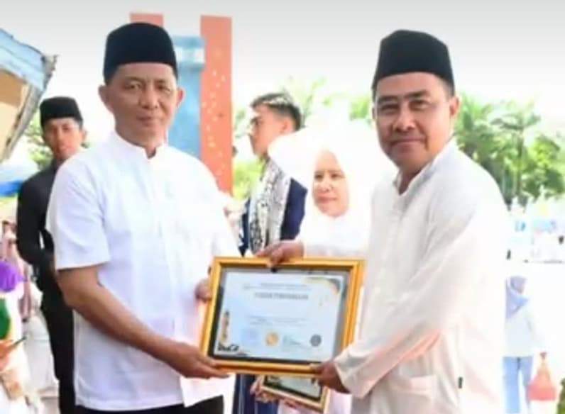 Salah satu momen saat Muhammad Nasir menghadiri Pawai 1 Muharram 1448 Hijriah di Kabupaten Bulungan. (Foto: Istimewa)