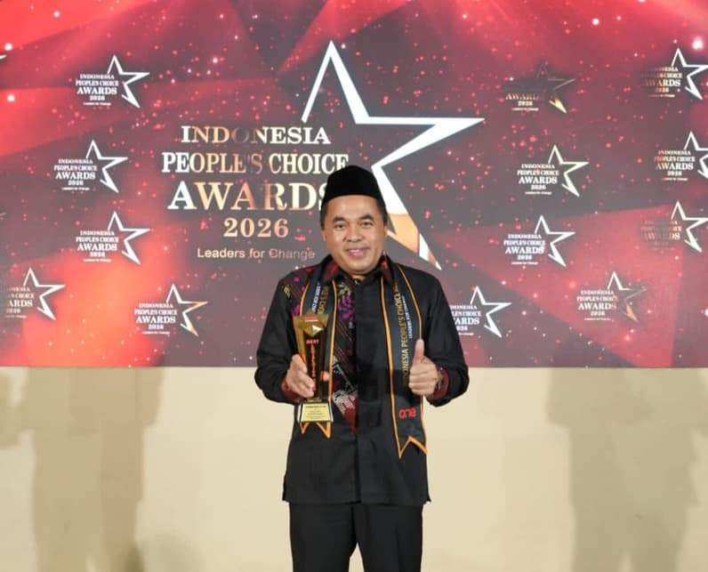 Ketua DPRD Kukar Raih Penghargaan Nasional Indonesia People's Choice Award 2026