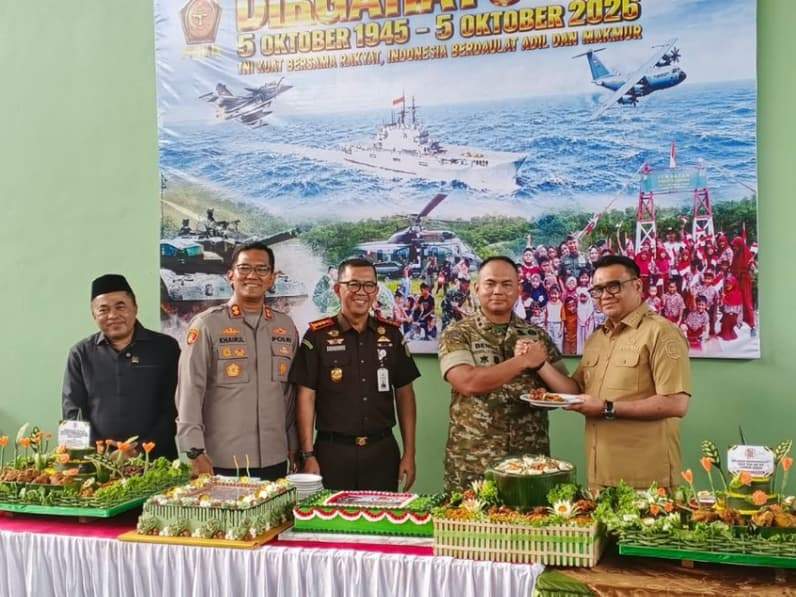 memperingati Hari Ulang Tahun (HUT) ke-81 Tentara Nasional Indonesia (TNI) Tahun 2026 (Foto: Aswin/pusaranmedia.com)