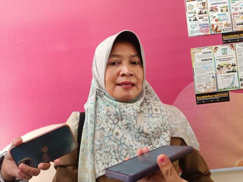 Plt DP3AKB Balikpapan, Nursyamsiarni Djufril Larose. (Foto: Achmad Fadillah/Pusaranmedia.com)