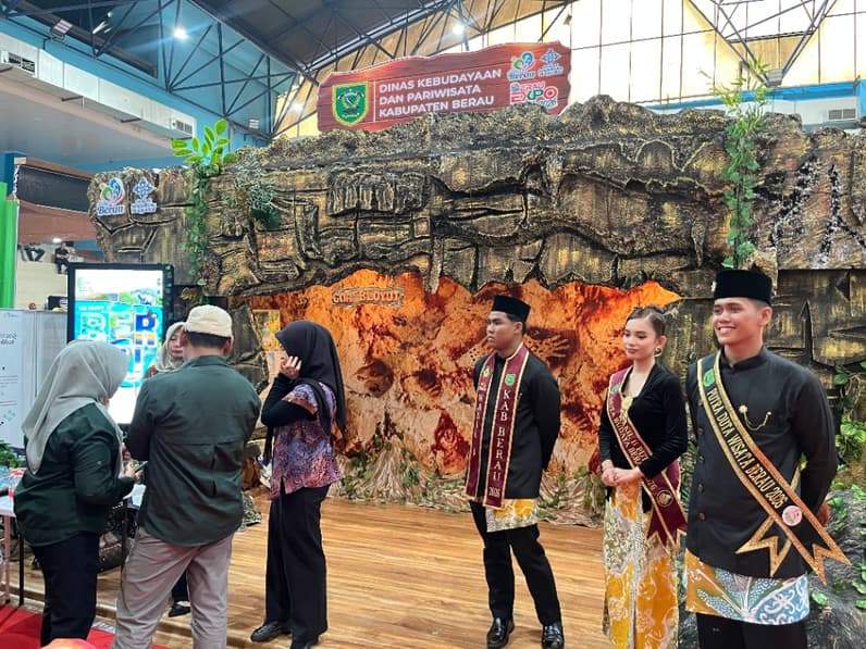 Stan Disbudpar Berau di Berau Expo 2026. (Foto: Nur Hidayah/ pusaranmedia.com)