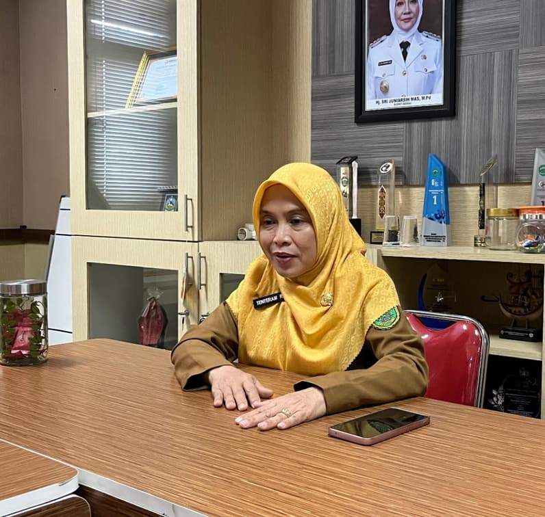 Kepala DPMK Berau, Tenteram Rahayu. (Foto: Nur Hidayah/ pusaranmedia.com)