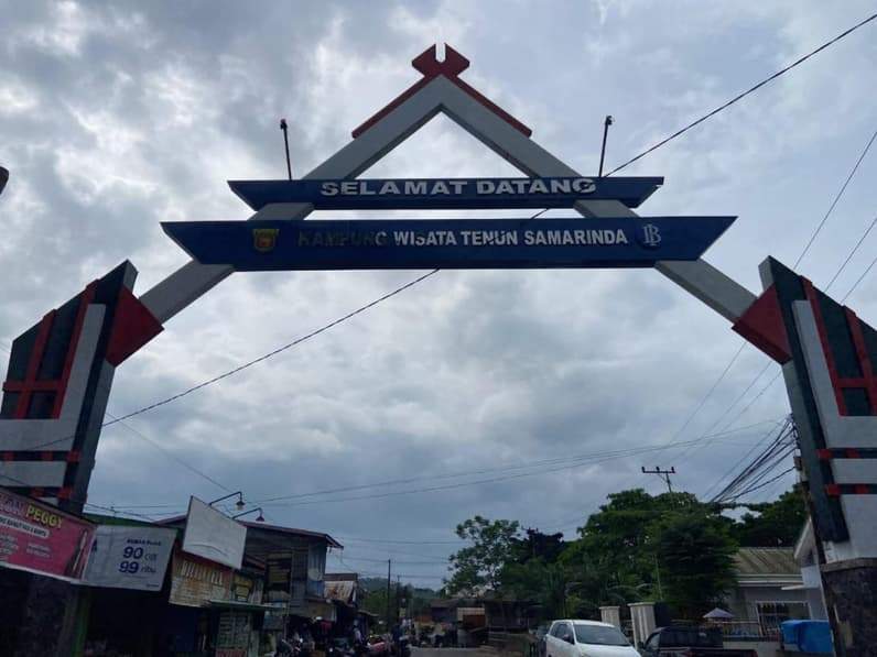Kawasan Kelurahan Tenun, Samarinda Seberang yang rencananya dapat program konsolidasi tanah dari Pemkot Samarinda. (Foto: Tri/Pusaranmedia.com)