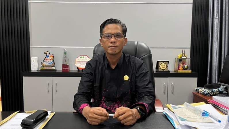 Kepala Dinas Koperasi Usaha Mikro Kecil Menengah (UMKM) Kutai Timur, Marhadin. (Foto: Siswandi/Pusaranmedia.com)