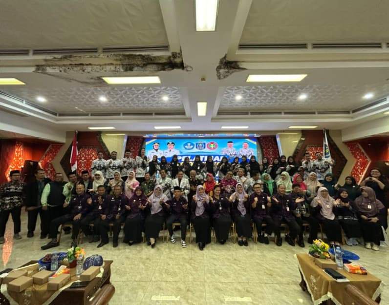 Pembukaan Peningkatan Kapasitas Guru yang Digelar Kelompok Kerja Guru (KKG) Bontang Selatan. (Foto: Lutfi Aziz/Pusaranmedia.com)