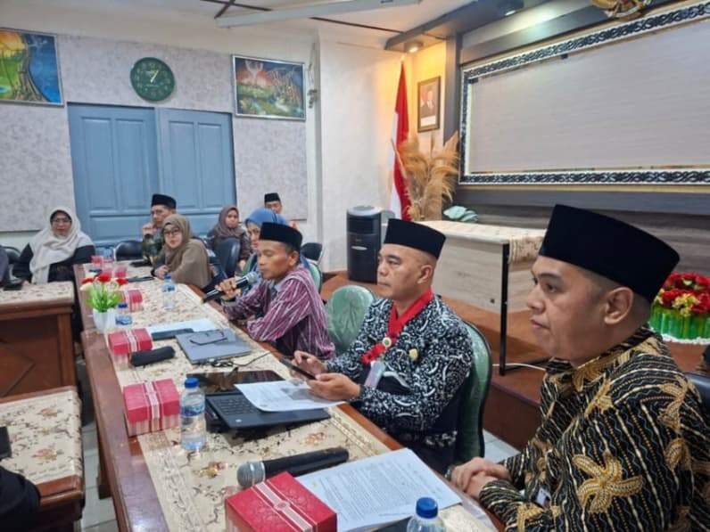 rapat koordinasi yang digelar oleh Kantor Wilayah Kementerian Agama (Kanwil Kemenag) tentang ponpes tenggarong seberang (Foto: Aswin/pusaranmedia.com)