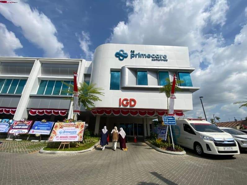 RS Primecare Samarinda berlokasi di Jalan Muso Salim, Karang Mumus, Samarinda Kota. (Foto: Tri/Pusaranmedia.com)