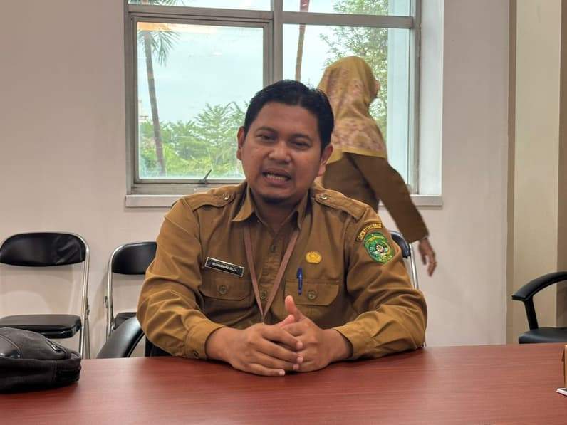 Pelaksana Tugas Kepala DiskopUKM Kukar, Muhammad Reza (Foto: Aswin/pusaranmedia.com)