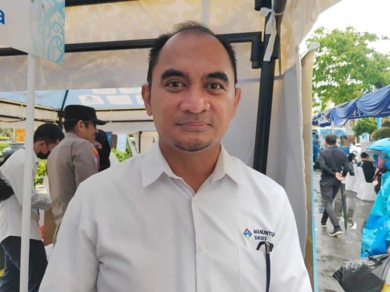 Direktur Utama Perumda Manuntung Sukses Balikpapan, Andi Sangkuru. (Foto: Achmad Fadillah/Pusaranmedia.com)