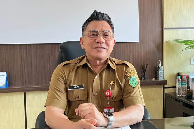 Kepala DLHK Berau, Zulkifli Azhari. (Foto: Nur Hidayah/Pusaranmedia.com)