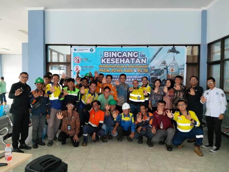 BNN Kota Bontang Gelar Tes Urine di PT. KNI. (Foto: Lutfi Aziz/Pusaranmedia.com)