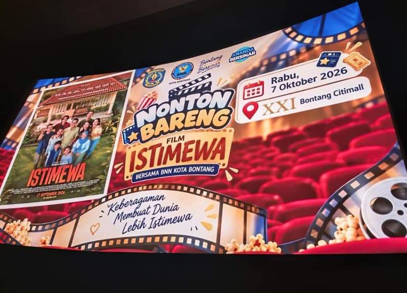 Nonton Bareng Film Istimewa di XII Bontang City Mall (Dok:Lutfi Aziz/Pusaranmedia.com)