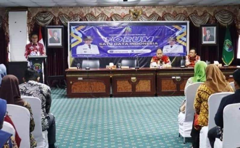Forum Satu Data Indonesia yang diselenggarakan Bappeda Litbang Nunukan (Foto: Prokopim Nunukan)
