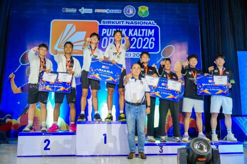 Kejuaraan Bulutangkis Sirkuit Nasional (Sirnas) C Pupuk Kaltim Open 2026. (Foto: Lutfi Aziz/Pusaranmedia.com)
