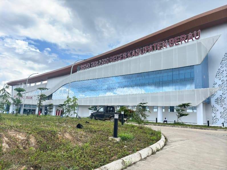 RSUD Baru di Kabupaten Berau. (Foto: Nur Hidayah/ pusaranmedia.com)