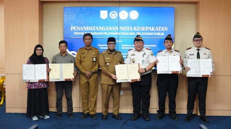 Usai penandatanganan nota kesepahaman antara Pemkab Paser dengan Kemenimipas Kaltim dan sejumlah perguruan tinggi di Paser. (Foto: Dok.Prokopim Paser)