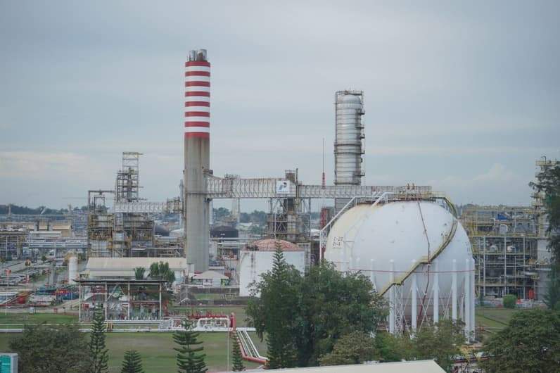 Lanskap Kilang Balikpapan. (Foto: PT Pertamina Patra Niaga RU V Balikpapan)
