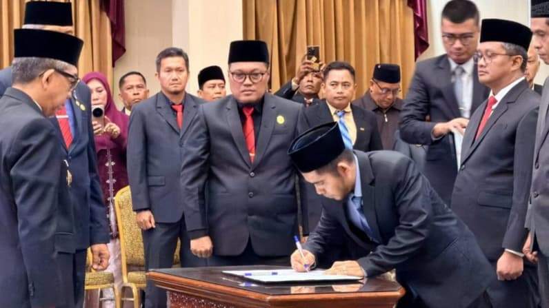Suasana pelantikan pejabat di Kutai Timur. (Foto: Dok.Prokopim Kutim)