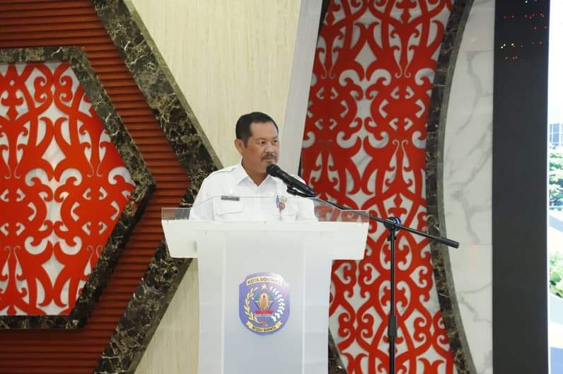 Staf Ahli Bidang Pembangunan Kemasyarakatan dan SDM, Lukman. (Foto: Lutfi Aziz/Pusaranmedia.com)