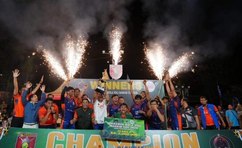 Tim PKT Menang pada Dandim Cup 2026 (Dok:Lutfi Aziz/Pusaranmedia.com)