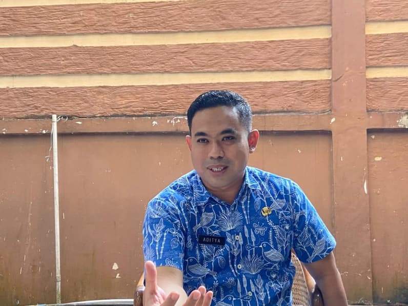 Camat Samarinda Seberang, Aditya Koesprayogi. (Foto: Tri/Pusaranmedia.com)