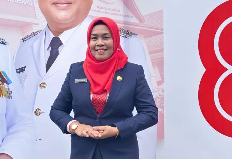 Kepala Diskoperindag Berau, Eva Yunita. (Foto: Nur Hidayah/ pusaranmedia.com)