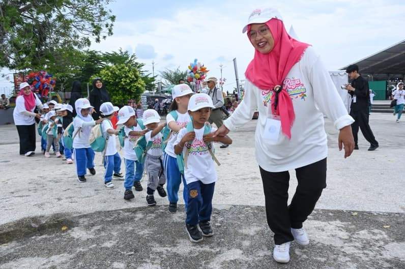 Aktivitas bermain di Pendidikan Anak Usia Dini (PAUD) bukan sekadar kegiatan untuk mengisi waktu anak. (Foto: Dok. Kemendikdasmen RI)