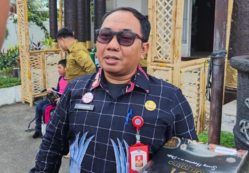Kepala Dispopar Kota Bontang, Eko Mashudi. (Foto: Lutfi Aziz/Pusaranmedia.com)