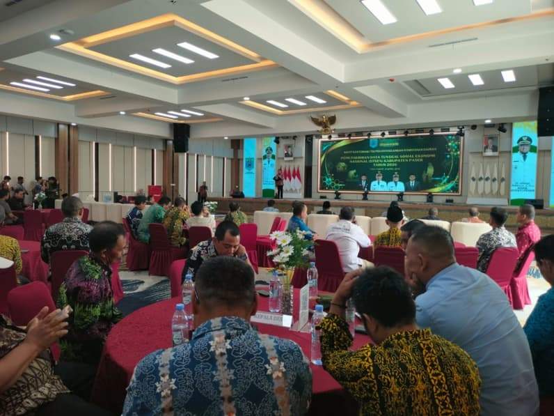 Rakor DTSEN Kabupaten Paser 2026. (Foto: Luthfi/Pusaranmedia.com)