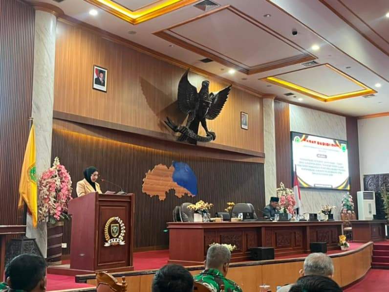Bupati Berau, Sri Juniarsih Mas. (Foto: Nur Hidayah/ pusaranmedia.com)