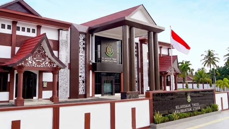 Kantor Kejaksaan Tinggi Kaltara di Tanjung Selor. (Foto: Penkum Kejati Kaltara)