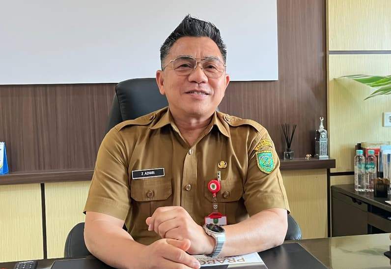 Kepala DLHK Berau, Zulkifli Azhari. (Foto: Nur Hidayah/ pusaranmedia.com)